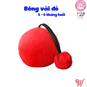 Đồ Chơi Bóng Vải Xúc Xắc Vui Nhộn Kích Thích Thị Giác Cho Trẻ Sơ Sinh Look, Look! Ball - Lalala Baby