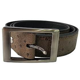 Thắt Lưng Nam BIGGBEN Đầu Kim Da Bò Thật TLB57