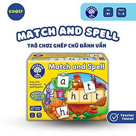 Trò chơi trí tuệ Match and Spell - Orchard Toys giúp trẻ học tiếng Anh, phát triển kỹ năng quan sát