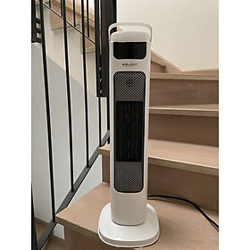 Mua Quạt sưởi gốm  Đèn sưởi cao cấp làm ấm nhanh chóng góc xoay 120 độ toả nhiệt đều  công suất 2000W hàng chính hãng