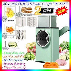Mua Máy Thái   Nạo   Nghiền Rau Củ Quả Để Bàn Cầm Tay Đa Năng 4in1 - Chính Hãng ( Màu ngẫu nhiên)