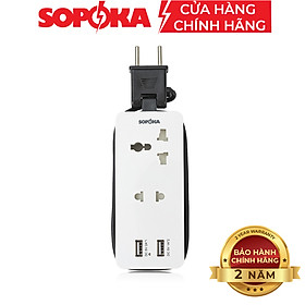 Mua Ổ cắm điện thông minh SOPOKA Q2U Q4U tích hợp cổng USB tiện lợi