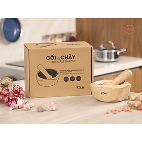 Cối và chày đá Cẩm thạch iMat