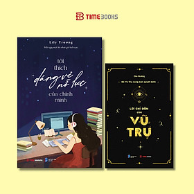 Combo 2 quyển sách Tôi Thích Dáng Vẻ Nỗ Lực Của Chính Mình + Lời Chỉ Dẫn Của Vũ Trụ - Để Vũ Trụ Cùng Bạn Quyết Định