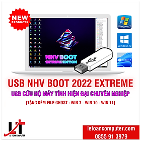 Mua USB NHV BOOT 2022 KÈM FILE GHOST W7  W10  W11 64 BIT