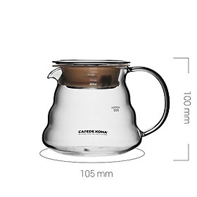 Mua Bình đựng cà phê thủy tinh Cafede Kona – chính hãng