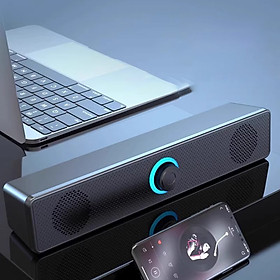 Loa Buletooth Bass siêu mạnh kết nối PC Laptop điện thoại tivi, loa vi tính để bàn E-3511 công suất 6W Usb/ jack 3.5mm – Hàng chính hãng