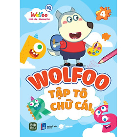 Sách WOLFOO Tập Tô Chữ Cái - Tập 4