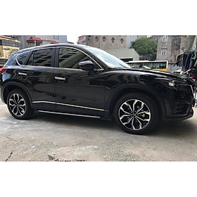 Nẹp viền chân kính và viền cong kính xe Mazda CX5 , CX-5 2014- 2015 2016 2017 Hàng inox cao cấp