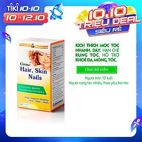 Viên uống TPCN COSME HAIR SKIN NAILS kích thích mọc tóc nhanh,làm dày tóc