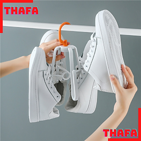 Mua Móc phơi dép giày 4 móc gấp gọn tiện dụng - hàng chính hãng THAFA