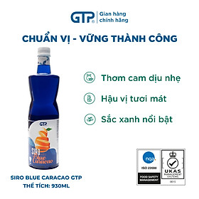 Siro GTP hiệu Blue Curacao