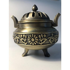 Mua Lư xông trầm hương bằng đồng thau Size to đại