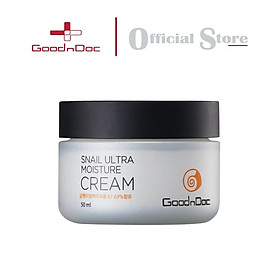 Kem Dưỡng Chống Lão Hoá Da Ốc Sên Snail Ultra Moisture Cream GoodnDoc 50ml