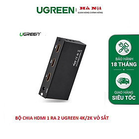 Bộ chia cổng HDMI 1 ra 4 Hỗ trợ 4K*2K@30Hz Chính hãng Ugreen 40201 Cao cấp Hàng chính hãng