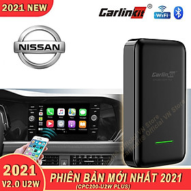 Carlinkit 2.0 U2W Plus 2021 - Apple Carplay không dây cho xe Nissan màn hình nguyên bản