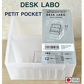 Khay đựng đồ đa dụng 2 ngăn Desk Labo - Made in Japan