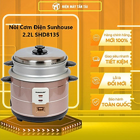 Nồi Cơm Điện Nắp Rời Sunhouse SHD8135 (2.2L) - Hàng chính hãng