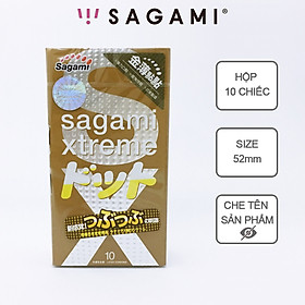 Bao cao su Sagami Feel Up - 10s - Có gai nhỏ - Che Tên Sp