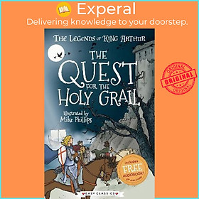 Sách - The Quest for the Holy Grail (Easy Classics) by Tracey Mayhew (UK edition, paperback)