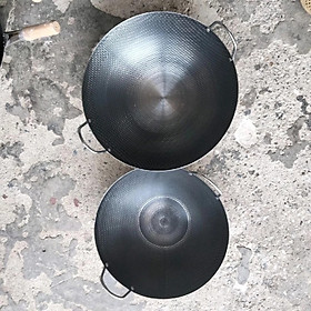 Mua chảo thép 2 quai 50