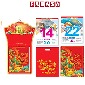 Lịch Bloc Cực Đại 2026 - Mã Đáo Thành Công - Lộc - Hoa Niên HN04