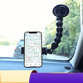 Mua Kẹp điện thoại trên ô tô loại ĐẾ HÚT KÍNH XỊN ( không phải loại dán)