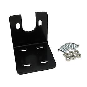 U-775 Mounting L Bracket U Shape DC Micro Motor Fixed Base w/ Screws Thicken