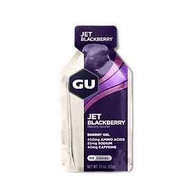 Gu Energy Gel – Gói Gel Bổ Sung Năng Lượng Thể Thao Đạp Xe, Leo Núi, Trekking - Jet Blackberry