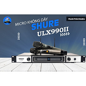 Mua Micro không dây Shure ULX990II - Mic karaoke gia đình  sân khấu - Độ nhạy cao  bắt sóng xa  chống hú rít - Thiết kế sang trọng  bắt mắt -  Dễ dàng phối ghép với các thiết bị âm thanh khác - Hàng nhập khẩu loại I