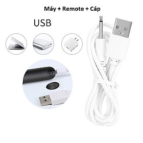 Máy massage mắt mini cầm tay 10 chế độ - Máy chống đau mỏi cơ cao cấp sạc USB loại bỏ quầng thâm mắt (Hàng Chính Hãng)