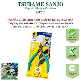 Mua Kìm Cắt Chân Linh Kiện Điện Tử Mini Pro-Hobby KEIBA 110MM: HN-D04 | Thép MARUTOLOY 1  Chrome Vanadium CR-V70C  | Made In Japan