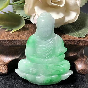 Mặt Phật Tổ Cẩm Thạch xanh lí cao cấp