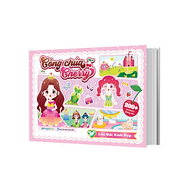 Công chúa Cherry - Lâu đài Xinh đẹp - Sách bóc dán sticker cho bé gái