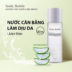 Nước cân bằng Toner làm dịu da Skin Relaxing Smile Bubble 150ml