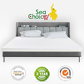 Mua Topper nệm Sea Choice làm bằng Cool gel memory foam + sponge có 5 kích thước được chọn dày 5 / dày 10 - Bảo hành 10 năm