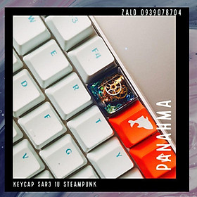 Mua Nút Keycap SA profile hàng R1 - Resin Nút bàn phím steampunk bánh răng
