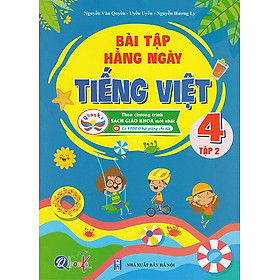 Sách - Bài tập hằng ngày Tiếng Việt 4 tập 2 (Cánh diều)