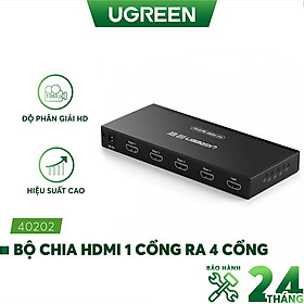 Mua Bộ chia cổng HDMI 1 cổng ra 4 cổng 2K x 4K Hỗ trợ full HD UGREEN 40202 - Hàng chính hãng
