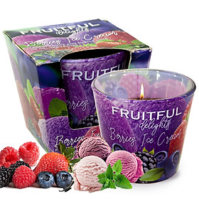 Mua Ly nến thơm tinh dầu Bartek Fruitful 115g QT04963 - hương trái cây (giao mẫu ngẫu nhiên)