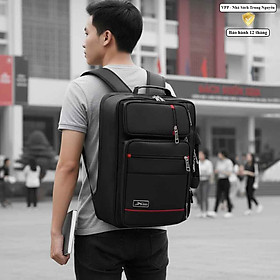 Cặp học sinh balo laptop Xbags Pride XB4102 đa năng chống nước quai ẩn tiện lợi cấp 2 cấp 3 cao cấp