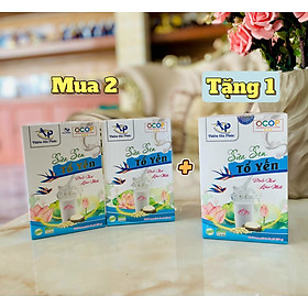 Combo mua 2 tặng 1 sữa sen yến Thiên Gia Phúc hộp 10 gói (150g)