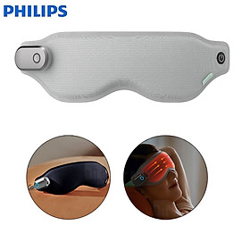 Máy massage mắt nóng và lạnh công nghệ 3Dsuit và VibWave thương hiệu Philips cao cấp PPM3101E - Hàng Nhập Khẩu