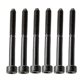 Pack of 6 Tremolo Bridge Saddle String Lock Screws for Electric Guitar Bass Parts
