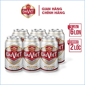 lon 330ml] Bia Pilsner Đại Việt