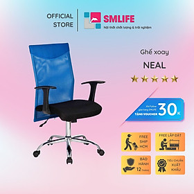 Mua Ghế xoay văn phòng lưng trung rời bọc lưới SMLIFE Neal