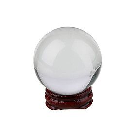 50/60mm Crystal Ball With Base Man-Made Crystal Artificial Sphere Microviewer