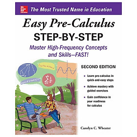 Hình ảnh sách Easy Pre-Calculus Step-By-Step, Second Edition