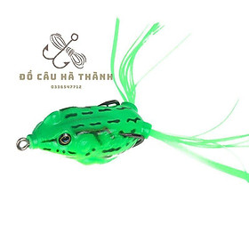 Mồi ếch câu cá giả, mồi câu ếch mềm 60mm 14g