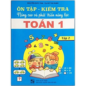 Sách - Ôn tập kiểm tra nâng cao và phát triển năng lực Toán 1 tập 2